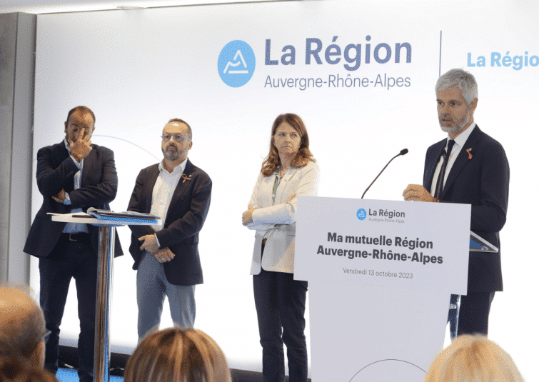 La région Auvergne-Rhône-Alpes lance sa propre mutuelle pour une meilleure couverture santé — Illustration