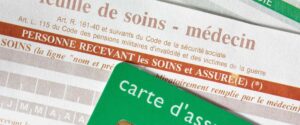 La feuille de soins de la Sécurité sociale